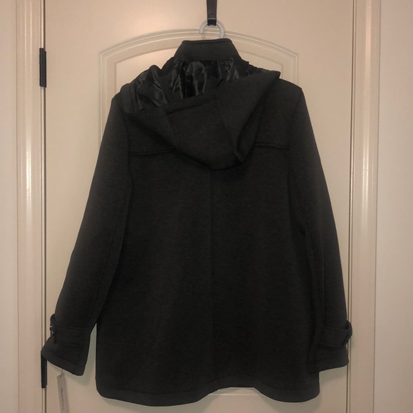 NWT Kenneth Cole Softshell Jacket w/Removable Hood - Picture 2 of 5